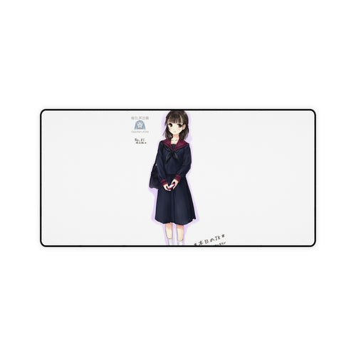 Anime Girl Mouse Pad (Desk Mat)
