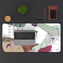 Load image into Gallery viewer, Anohana Mouse Pad (Desk Mat) With Laptop
