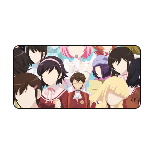 The World God Only Knows Keima Katsuragi, Chihiro Kosaka, Shiori Shiomiya, Kanon Nakagawa, Ayumi Takahara Mouse Pad (Desk Mat)