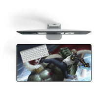 Load image into Gallery viewer, Anime One-Punch Man Mouse Pad (Desk Mat) On Desk
