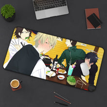 Load image into Gallery viewer, Durarara!! Izaya Orihara, Shizuo Heiwajima, Shinra Kishitani Mouse Pad (Desk Mat) On Desk
