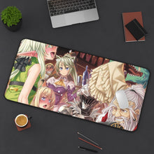 Load image into Gallery viewer, Goblin Slayer Dwarf Shaman, Goblin Slayer, High Elf Archer, Lizard Priest, Priestess Mouse Pad (Desk Mat) On Desk
