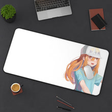 Load image into Gallery viewer, Cells At Work! Mouse Pad (Desk Mat) On Desk
