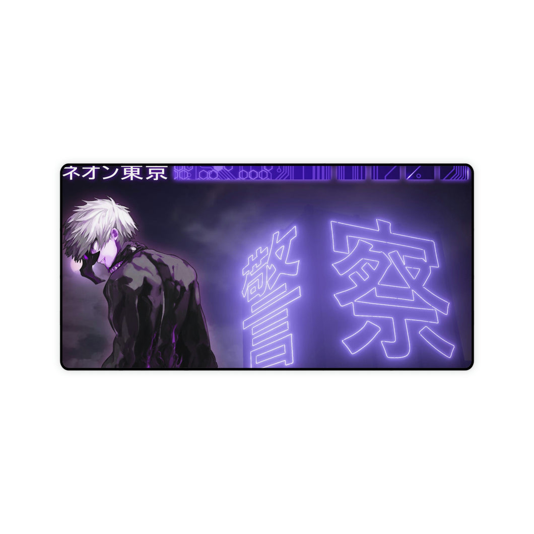 Kaneki Neon Tokyo Mouse Pad (Desk Mat)