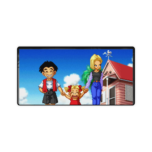 Dragon Ball Z: Supersonic Warriors - Krillin, Android 18 & Marron [4k] Mouse Pad (Desk Mat)