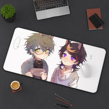 Load image into Gallery viewer, Virtual Youtuber Mouse Pad (Desk Mat) On Desk
