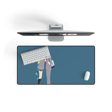 Load image into Gallery viewer, Kaori and Arima Mouse Pad (Desk Mat) On Desk
