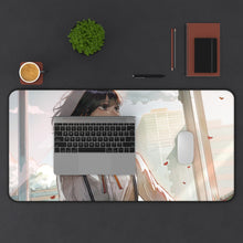 Load image into Gallery viewer, Anime Girl Mouse Pad (Desk Mat) With Laptop
