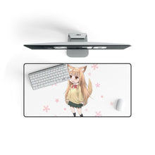 Load image into Gallery viewer, Tanaka-kun is Always Listless Mouse Pad (Desk Mat) On Desk
