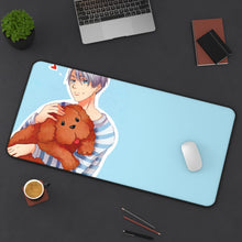 Load image into Gallery viewer, Yuri!!! On Ice Victor Nikiforov Mouse Pad (Desk Mat) On Desk
