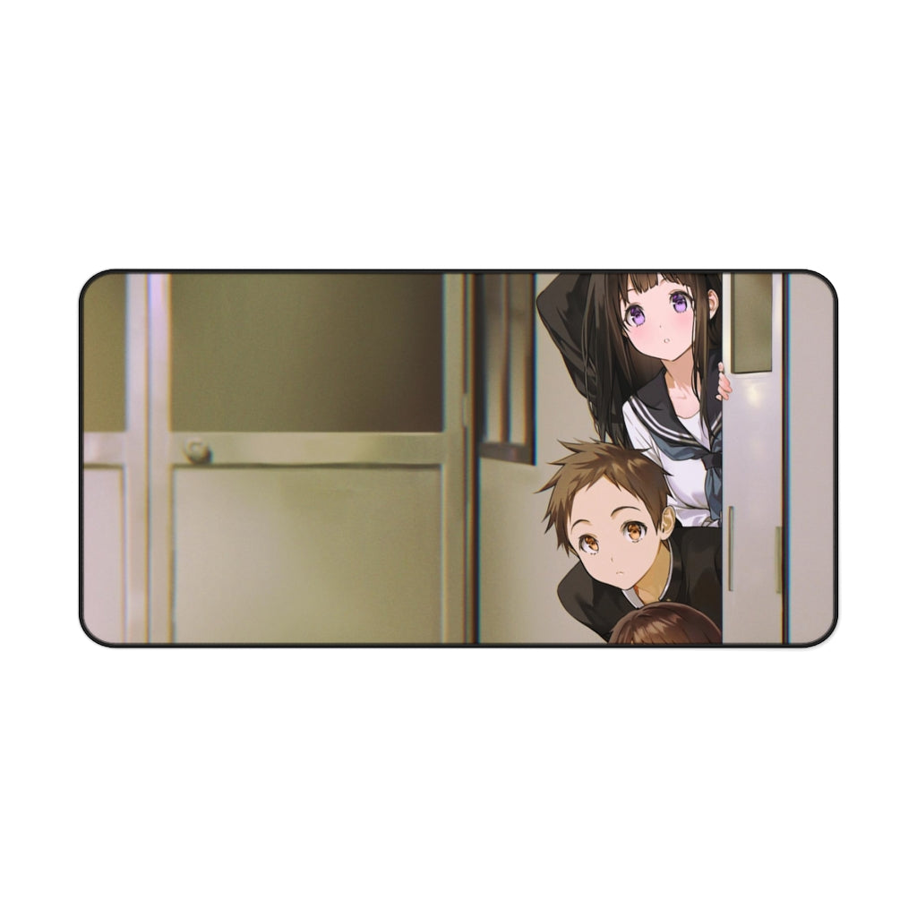 Hyouka Eru Chitanda, Satoshi Fukube, Mayaka Ibara Mouse Pad (Desk Mat)