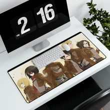 Load image into Gallery viewer, Anime Attack On Titan Mouse Pad (Desk Mat)
