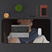 Load image into Gallery viewer, Sukuna, Minimalist Mouse Pad (Desk Mat) With Laptop
