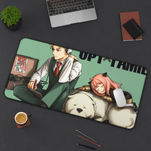 Load image into Gallery viewer, Spy x Family Anya Forger, Loid Forger Mouse Pad (Desk Mat) On Desk
