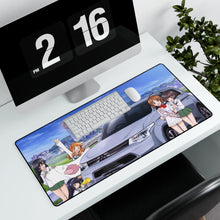 Load image into Gallery viewer, Girls und Panzer Mouse Pad (Desk Mat) With Laptop
