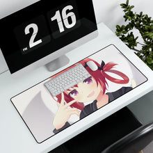 Load image into Gallery viewer, Anime Gabriel DropOut Mouse Pad (Desk Mat) With Laptop
