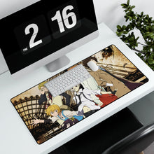 Load image into Gallery viewer, Bungou Stray Dogs Osamu Dazai, Atsushi Nakajima, Ranpo Edogawa, Akiko Yosano, Doppo Kunikida Mouse Pad (Desk Mat) With Laptop
