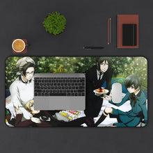 Load image into Gallery viewer, Black Butler Mouse Pad (Desk Mat) With Laptop
