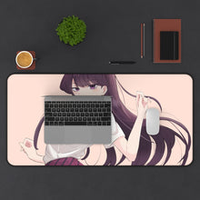 Load image into Gallery viewer, Komi Can&#39;t Communicate Komi Shouko Mouse Pad (Desk Mat) With Laptop
