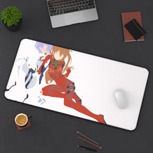 Load image into Gallery viewer, Neon Genesis Evangelion Rei Ayanami Mouse Pad (Desk Mat) On Desk

