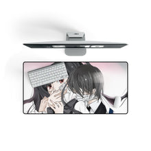 Load image into Gallery viewer, Fukumenkei Noise Mouse Pad (Desk Mat) On Desk
