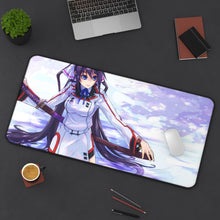 Load image into Gallery viewer, Infinite Stratos Houki Shinonono Mouse Pad (Desk Mat) On Desk
