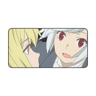 Dungeon ni Deai wo Motomeru no wa Machigatteiru Darou ka - Bell Cranel x Ais Wallenstein Mouse Pad (Desk Mat)