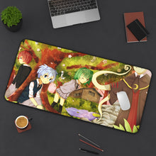 Load image into Gallery viewer, Karma,Nagisa,Kaede and Koro-sensei Mouse Pad (Desk Mat) On Desk
