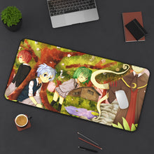 Load image into Gallery viewer, Karma,Nagisa,Kaede and Koro-sensei Mouse Pad (Desk Mat) On Desk
