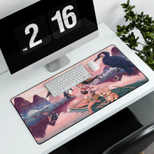 Load image into Gallery viewer, Anime Girl Corgi Dog Art Mouse Pad (Desk Mat)
