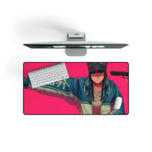 Load image into Gallery viewer, Anime Girl Gun Point Mouse Pad (Desk Mat)
