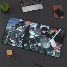 Load image into Gallery viewer, Blood Blockade Battlefront Leonardo Watch Mouse Pad (Desk Mat) On Desk
