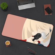 Load image into Gallery viewer, Lycoris Recoil Chisato Nishikigi Mouse Pad (Desk Mat) On Desk
