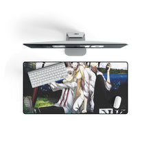 Load image into Gallery viewer, Silver Clan (Shiro&#39;s Clan) Mouse Pad (Desk Mat) On Desk
