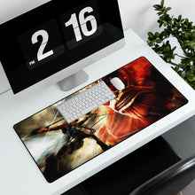 Load image into Gallery viewer, Anime Attack On Titan Mouse Pad (Desk Mat)
