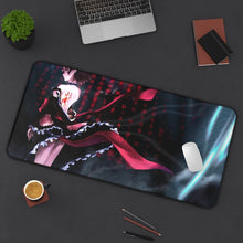 Load image into Gallery viewer, Mumei. Corruption. Redemption. Mouse Pad (Desk Mat) On Desk
