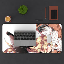 Load image into Gallery viewer, Angels Of Death Rachel Gardner Mouse Pad (Desk Mat) With Laptop
