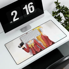 Load image into Gallery viewer, Nao Tomori and Yusa Nishimori holding hands Mouse Pad (Desk Mat) With Laptop
