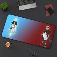 Load image into Gallery viewer, Black Clover Asta, Noelle Silva Mouse Pad (Desk Mat) On Desk
