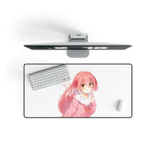 Load image into Gallery viewer, Anime Girl Mouse Pad (Desk Mat) On Desk
