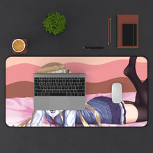 Load image into Gallery viewer, Saekano: How To Raise A Boring Girlfriend Mouse Pad (Desk Mat) With Laptop
