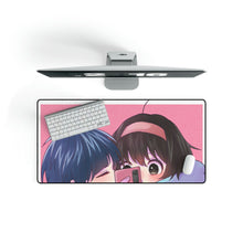 Load image into Gallery viewer, To Become a Real Heroine! The Unpopular Girl and the Secret Task Mouse Pad (Desk Mat)
