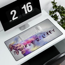 Load image into Gallery viewer, One Piece Monkey D. Luffy Mouse Pad (Desk Mat) With Laptop
