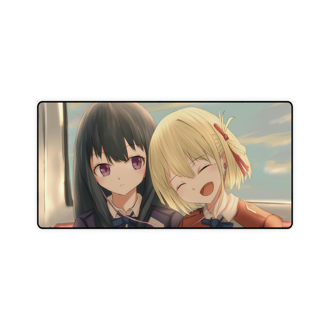 Chisato Nishikigi & Takina Inoue Mouse Pad (Desk Mat)