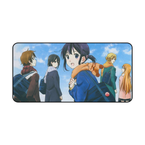 Kokoro Connect Himeko Inaba, Iori Nagase, Taichi Yaegashi, Yui Kiriyama, Yoshifumi Aoki Mouse Pad (Desk Mat)