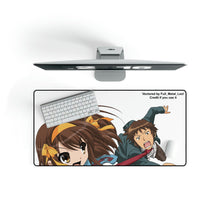 Load image into Gallery viewer, The Melancholy Of Haruhi Suzumiya Mouse Pad (Desk Mat)

