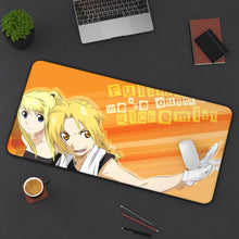 Load image into Gallery viewer, Anime FullMetal Alchemist Mouse Pad (Desk Mat) On Desk
