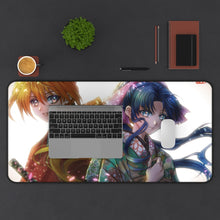Load image into Gallery viewer, Rurouni Kenshin Mouse Pad (Desk Mat) With Laptop
