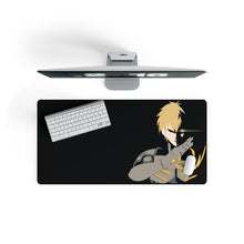 Load image into Gallery viewer, Anime One-Punch Man Mouse Pad (Desk Mat) On Desk
