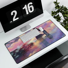 Load image into Gallery viewer, Taki and Mitsuha (Your Name) Mouse Pad (Desk Mat) With Laptop
